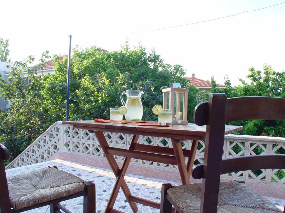 La Skala Eressos Holiday Apartments Exterior foto